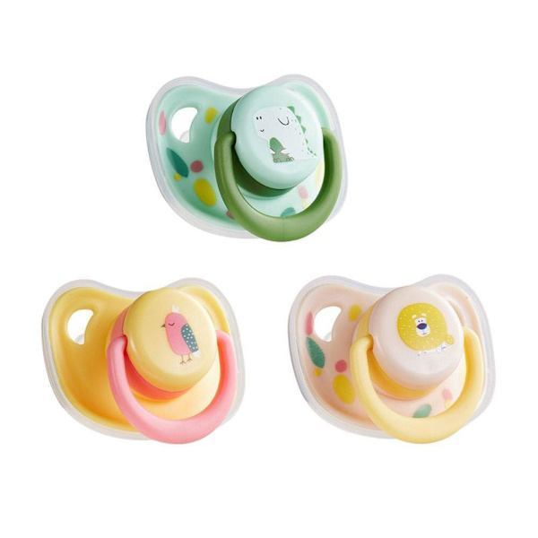 Bitresistent Lugnande Napp för Husdjur Silikon Rena Tänder Valpleksaker Rengöringღ U Yellow 1pcs