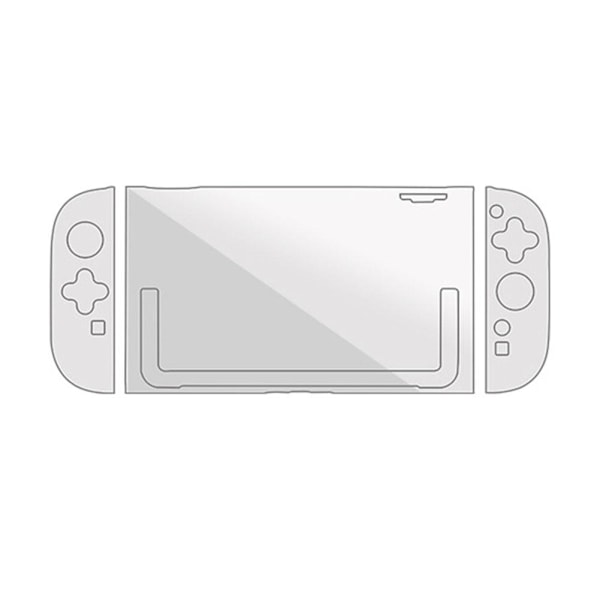 Spelkonsol PC-fodral för Nintendo Switch 2, Portabelt Transparent Stöttåligt Reptåligt Skydd, Spelkonsol Skyddsfodral Tillbehör