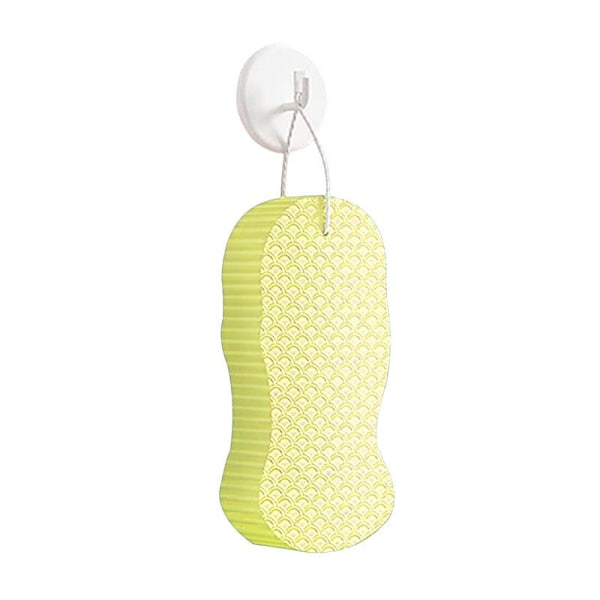 Exfolierande Mjuk Svamp Kroppsskrubb För Baby Vuxna Bad Exfolierande Skrubbsvamp Hudrengörare D2t6 yellow 1pcs