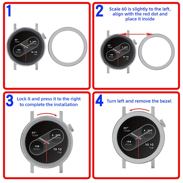 För CMF Watch Pro2 Metallram CMF BY NOTHING klocka ersättningsramfodral 2025 grey For CMF Watch Pro2