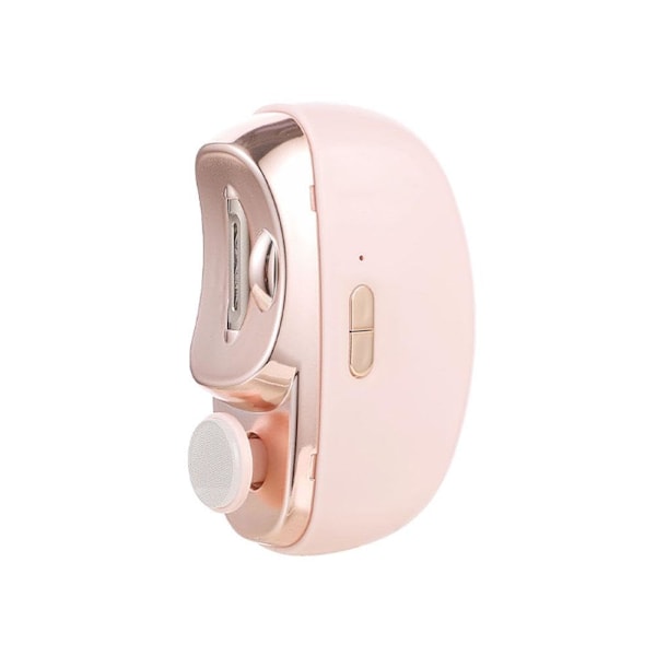 GINTBN 3 i 1 Automatisk Elektrisk Nagel med Polering, Automatiska Elektriska Tånagelklippare för Vuxna Seniorer Bebisar Människor, Elektrisk Nagel Klippare pink One size