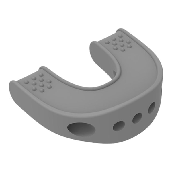 Käfttränare för män och kvinnor, käklinjeformare, 3 motståndsnivåer Silikon Käfttränare, Aktiverar Åtstramning Stärkande Ansiktsmuskler Ch grey One size