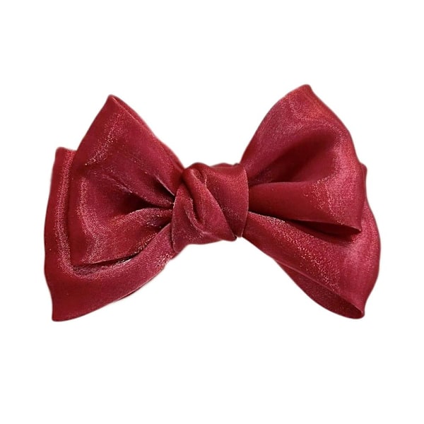 Elegant Smidd Rosett Hårnål Söt Prinsessrosett Hårnål Kvinnlig Vårboll Fé Hårnål Fransk D2Z7 Red 1pcs