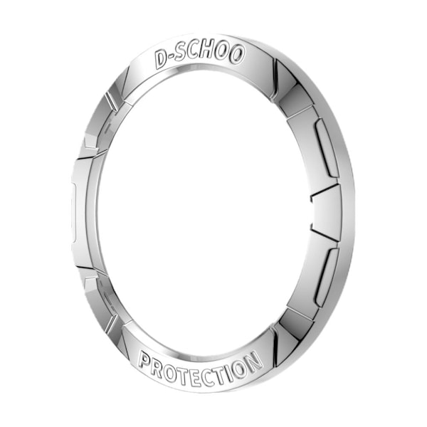 Ersättningsram Metallram Tillbehör för Xiaomi Watch S4 Armored Silver one size
