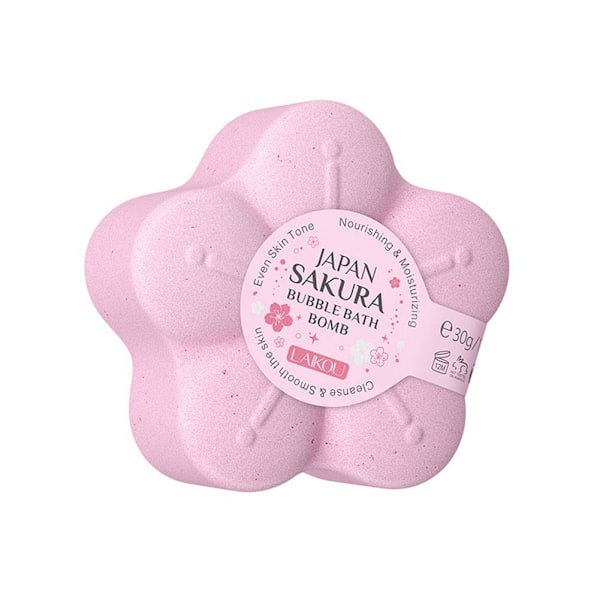 Sakura-Bath Körsbärsblom Bad Salt Boll Kroppsrengöring Moi