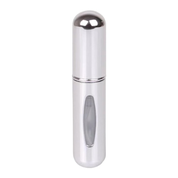 5ml Essens Vattenflaska Bärbar Rese Kosmetisk Prov Sprayflaska Vattenflaska Återfyllningsbar Y7e9 silvery 1pc