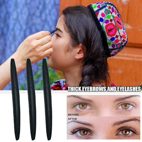 Ögonbrynstillväxt och lycka till Ren Usma Gräs Juice Flytande Hår H Tillväxt ot· greenA 10ml 4pcs