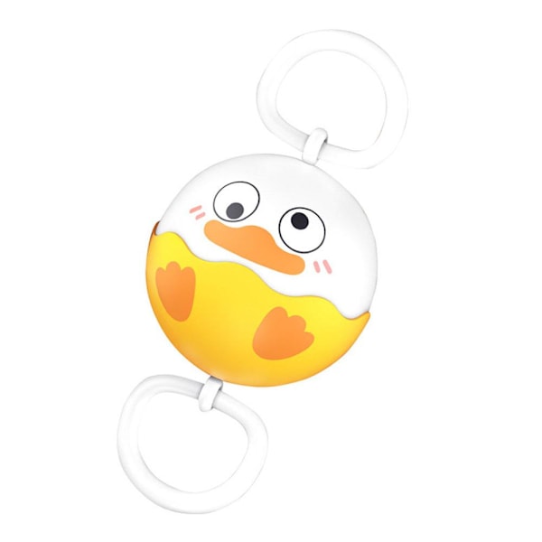 Roterande Lysande Visselpipa Flygande Boll Leksak Dragande Svänghjul Blixt Barn Visselpipa Boll duckling 1pcs