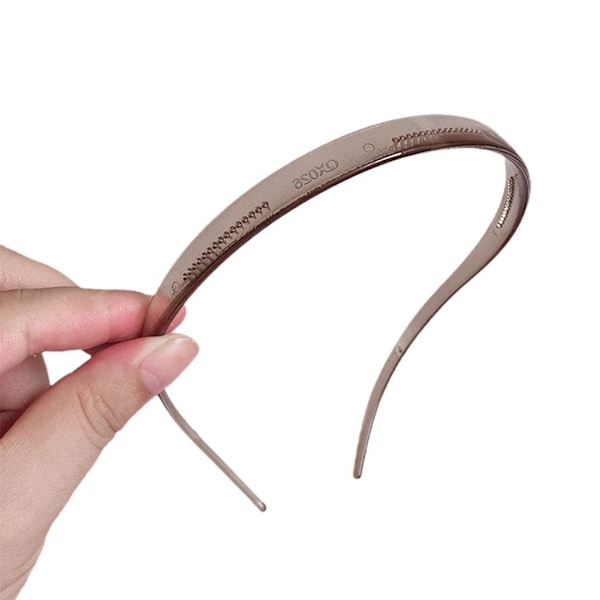 Solglasögonformad Hårband Halkfri Tandad Hårband Enkla Håraccessoarer A grey one-size