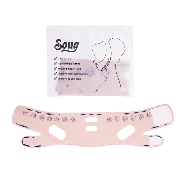 Liten V-formad Ansiktslyftning och Uppstramande Ansiktsförbättring Nasolabiala Anti-hängande Ansiktsskulptur Veck Y4t9 Soft feeling double-layer