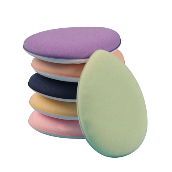 Litet set med fingersvampar för smink, för exakt concealer och foundation πт σ η, deep blue One-size