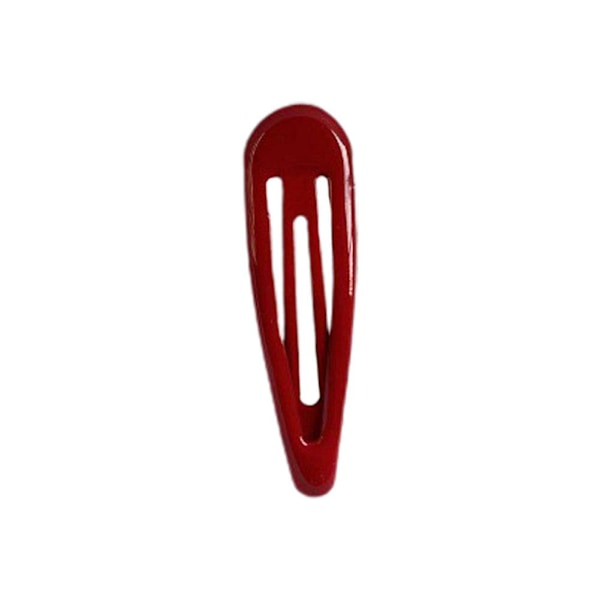 Rött Lyckligt Röd Femuddig Stjärna Hårnål Elegant Ide Dam Clip GXau R0C5 redB water drop