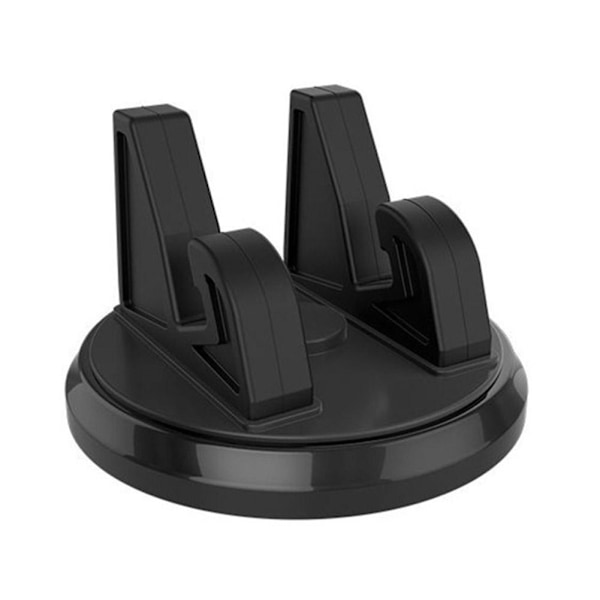Bil Anti-halk Dashboard Gummimatta Fäste Ställ För Mobiltelefon & GPS-hållare black one-size