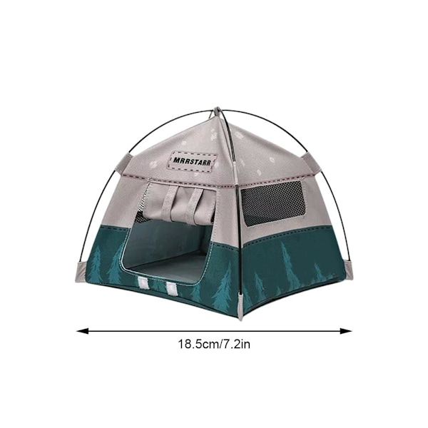 Mini Tält, 1:12 Camping Litet Tält Modell Litet Sött Tält Flyttbara Dockor Dekorativa Miniatyrscen Tillbehör Fotorekvisita Leksakspresent för