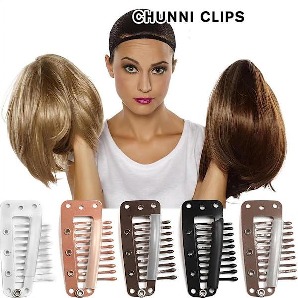 Chunni Grips/duppata Pins/duppata Clips 1/10/20/ NYTT~ . πδ ξ; F2Q7 black 1pcs