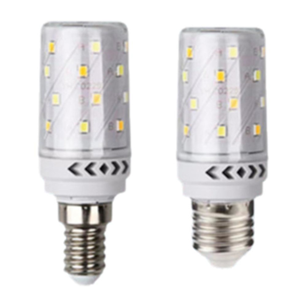 Fullspektrum Ögonskydd LED Majskolv - Liten Skruv Ljus Lampa дυ I2O I9Z1 E14 small screw Cold White