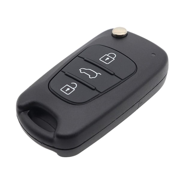 3 Knappars Nyckel Gummi Pad Fjärrkontroll Fodral För Hyundai i40 i30 i10 ix20 ix30 T2N1