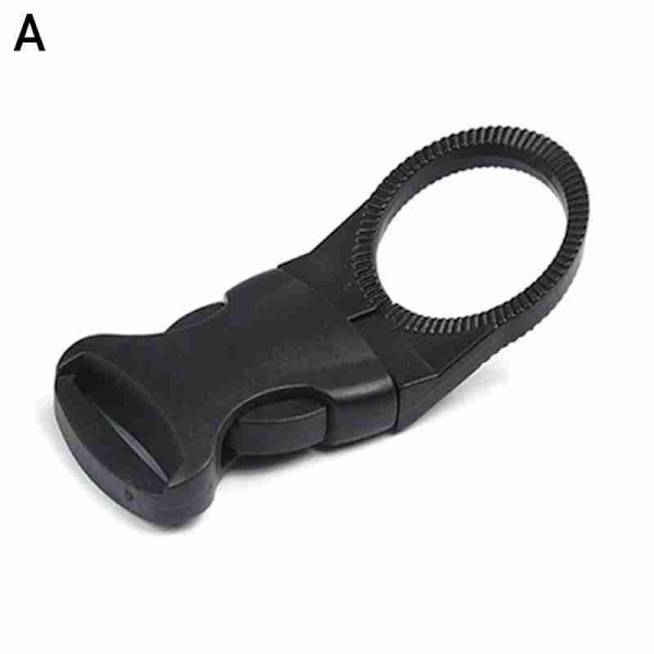 Hängande Spänne Bärbar Vattenflaska Set Mineralvattenflaskhållare För Ryggsäckar Med Utomhus B2m1 black One-size
