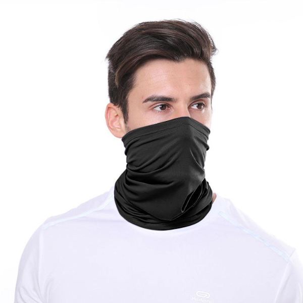 Halsdamask Bandana Balaclava Ansiktsmasker Kylande Ansiktsis Scarf .* Skydd `AU. navy One-size