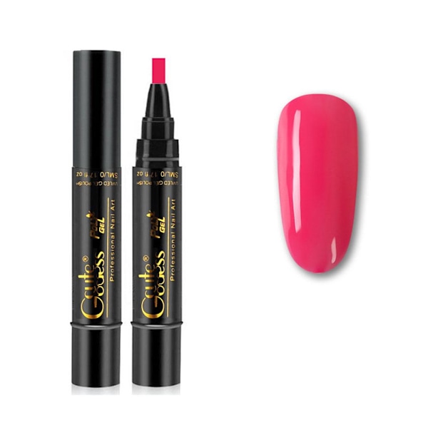 3-i-1 Professionell Ett Steg Hållbart Nagellack Glitter Q-22 1pcs