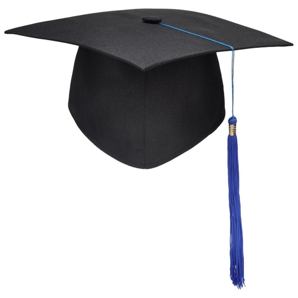 Unisex cap för vuxna med tofs för College & High S Master's Cap one size