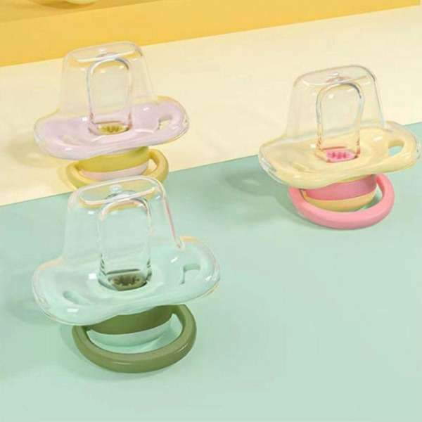 Bitresistent Lugnande Napp för Husdjur Silikon Rena Tänder Valpleksaker Rengöringღ U Yellow 1pcs