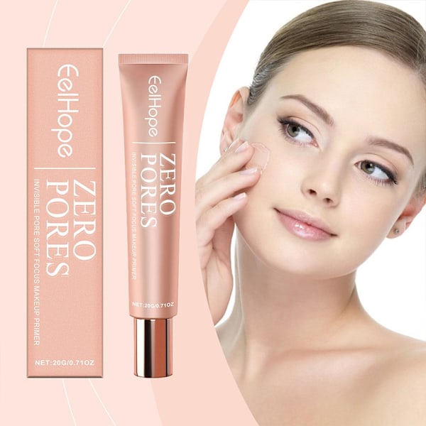 2st Makeup Primer 20ml Osynlig Por Primer Mild Icke-fet Na 20gA One size