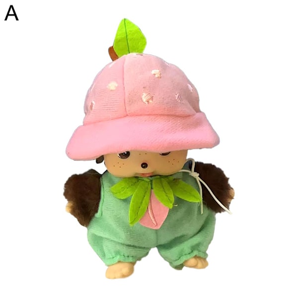 Tecknad Söt Cosplay Apa Munchki 15cm Plyschleksak PVC Dekorera Hem Docka Gåvor Förskola B8e8 peach one-size