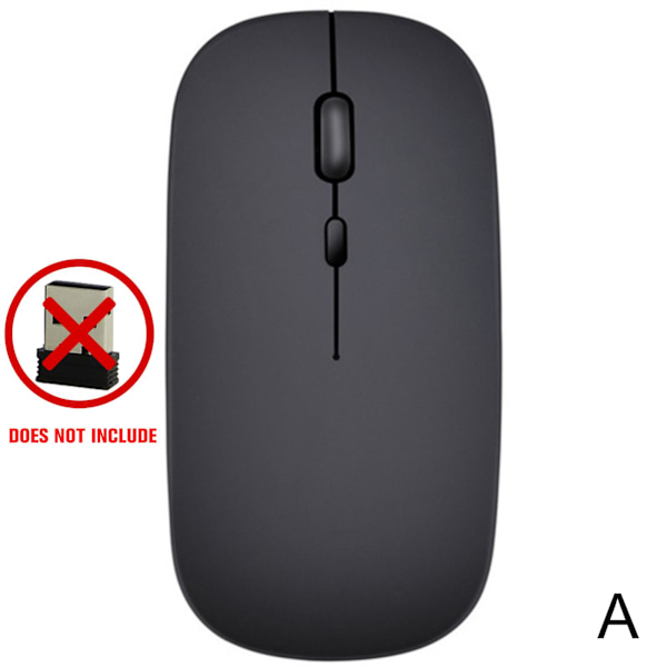 Trådlös Bluetooth-mus för dator, tyst mus, ergonomisk mus, optisk `UK. black One-size