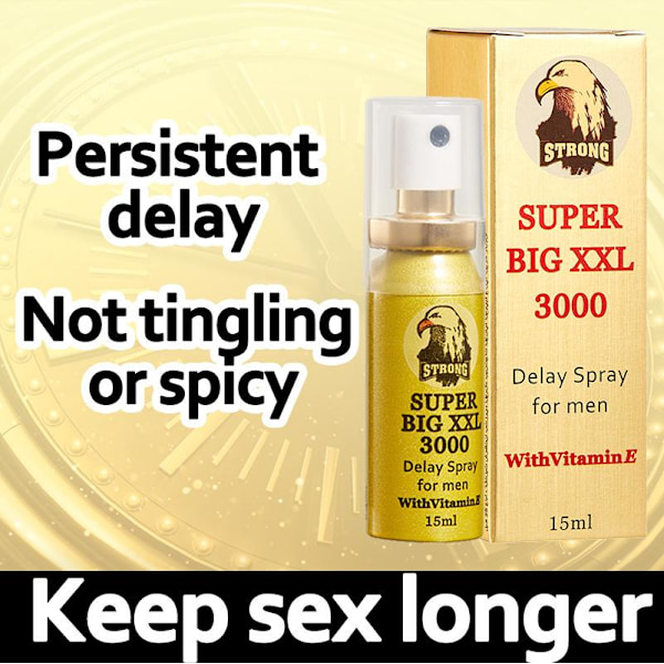 För Män Långvarig Spray Overspeed 60 Minuter Non Stop