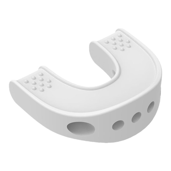 Käfttränare för män och kvinnor, käklinjeformare, 3 motståndsnivåer Silikon Käfttränare, Aktiverar Åtstramning Stärkande Ansiktsmuskler Ch White One size