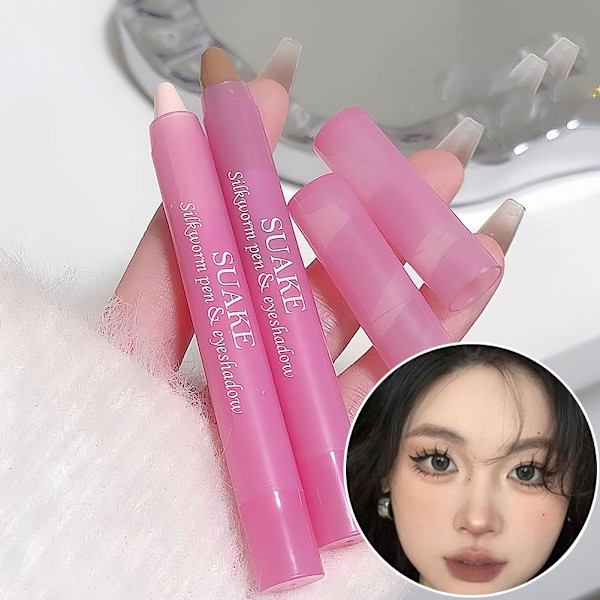 Suake Matt Highlighter Contouring Stick Nässkugga Ansiktskonturer Vattentät Naturlig Ansiktsmakeup 01 3g