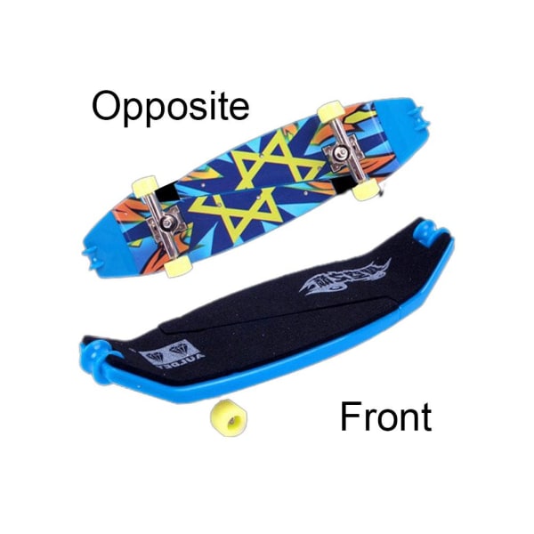 Professionell Finger Skateboard Trä Gripbräda leksak med Beari C one-size