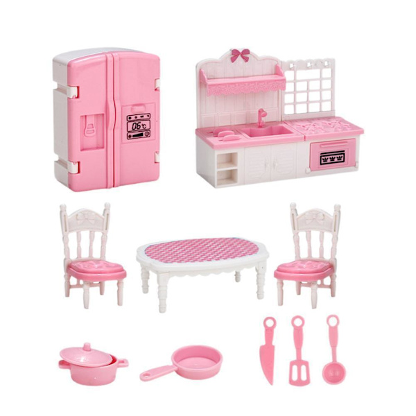 Pedagogiska Leksaker Simulation Kök Badrum Pussel C5O7 Leksak O1Z7 S7A3 D6B5 bathroom 1set