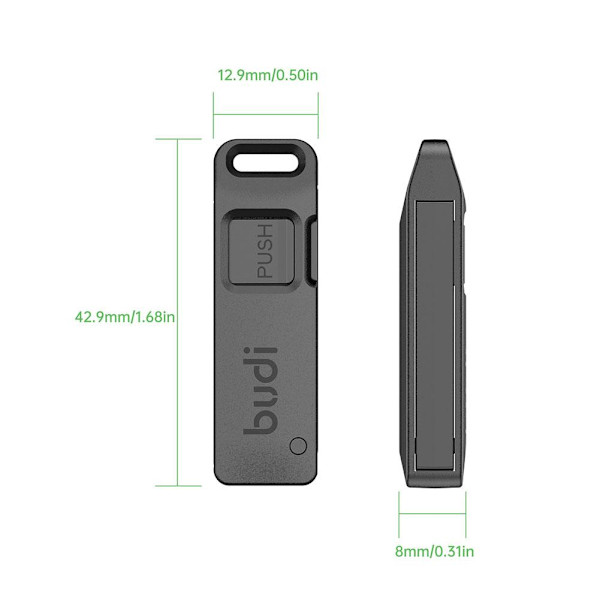 Anti-Lost SIM-kortsfack TF-kort Mobiltelefon Utmatningsstift Förvaringsfodral