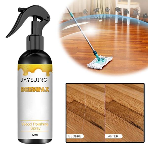 Naturlig Mikro-molekylär Bivax Spray, Möbelpolish Rengöring 120ml