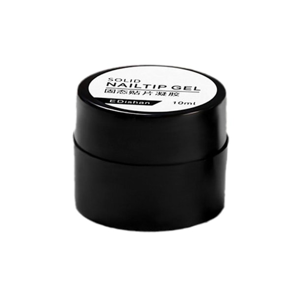 10ml Solid Nagelspetsar Gel Solid State Chip Limverktyg Snabbtorkande Solid Gel Falska Naglar Q6e5