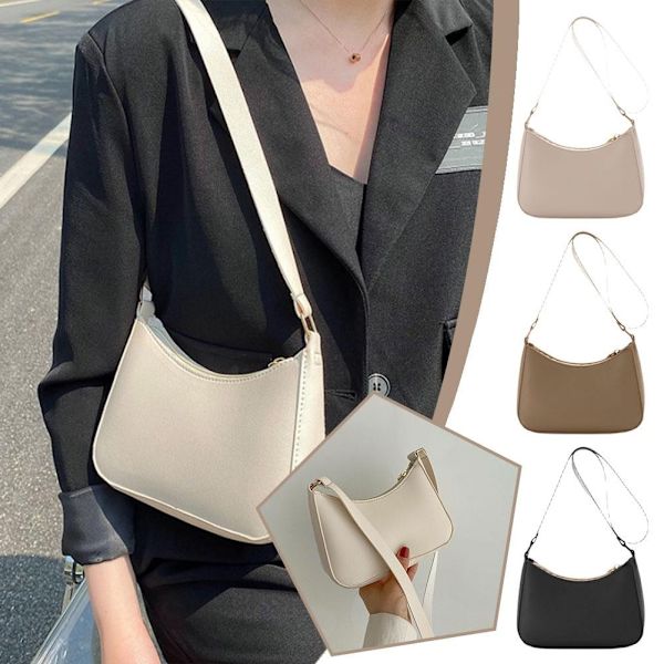 Sommar Ny Stil Väska Dam Mode Messenger Väska Färg Enkel Väska Armhåleväska Messenger N4 Khaki onesize