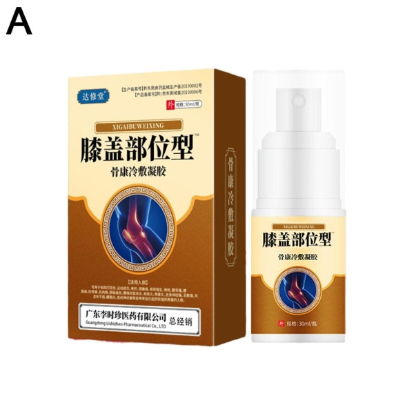 Knä smärtlindring Cold Compress Gel Spray Herbal Joint Lumbal Pai knee 30ml