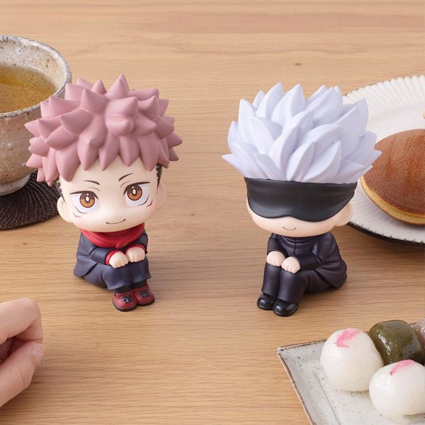 Mini Jujutsu Kaisen Gojo Satoru Kugisaki Tecknad Figur Actionfigur Modell Söt Anime Skrivbord N3V6 C 10cm