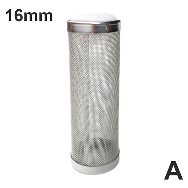 12/16mm Rostfritt Stål Akvarium Filter Vatteninlopp Akvarium Skyddande Vatteninlopp Hink U5j1 As shownB 12mm