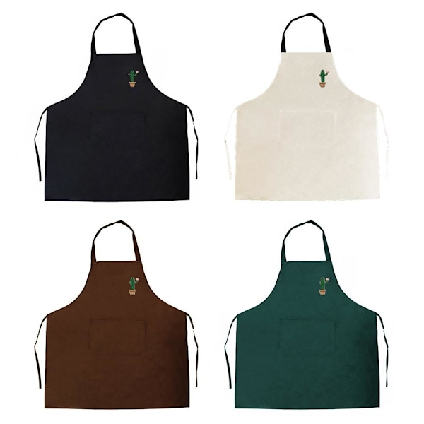 Förkläde Kan Torka Händer Kök Hushåll Högt Värde Vattentätt Skydd Kläder B2N5 white 1pcs