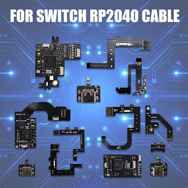 RP2040 Spelkonsol Chip Ersättning För Switch-Ns CPU Flex Ribb  for lite 1pcs