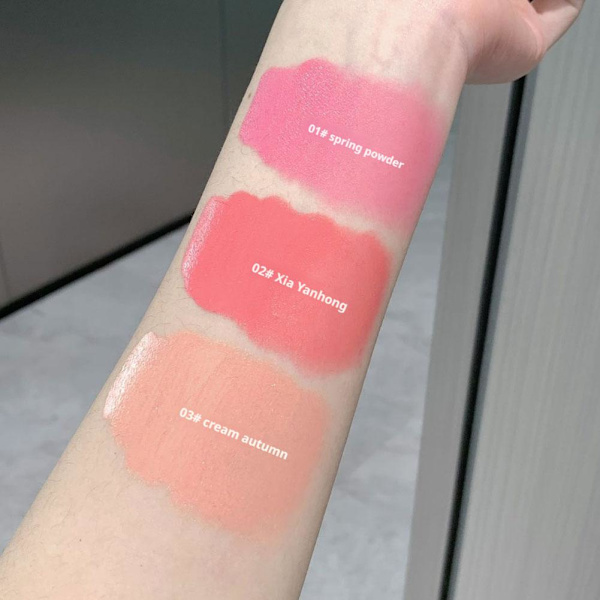 Svamp Rouge Återfukta Långvarig Naturlig Vattentät Rouge Stick N S // Summer Flame Red 1pcs