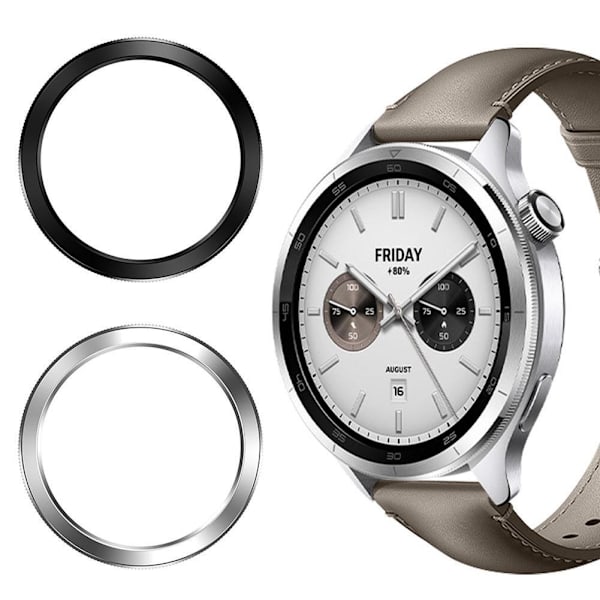 Skyddande ram för Xiaomi Watch S4/S4 GXH Black for Xiaomi Watch S4
