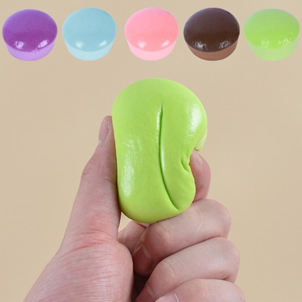 Mjuk Kakpressande Squishy Bröd Leksak Långsam Återhämtning Dekompression green one-size
