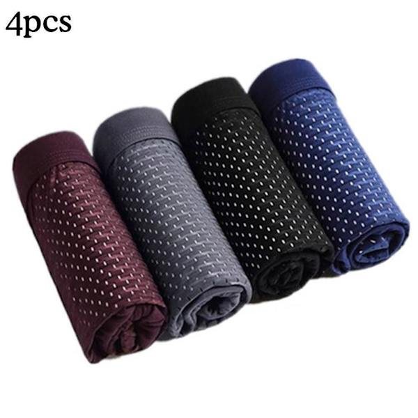 Drop Daddy Bambu Boxerkalsonger, Box Hero Bambu Boxers Bekväma Herrshorts E9L6 MulticolorL L