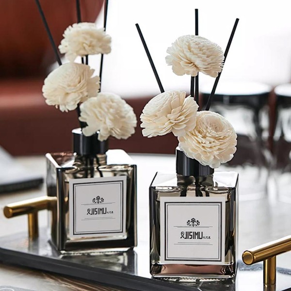 Reed Diffuser Set Vårblommor Doftande Aromaterapi Doft O gardenia 1set