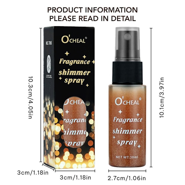4 Färger Kroppsmarkeringsspray - Foundation Kosmetika Vattentät Kropp Lång Illuminator Puder I2j8 01 30ml