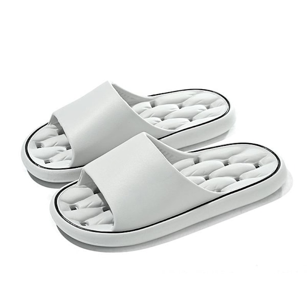 Sommar Inomhus Halkfria Hemtofflor Badrum Mjuka Sulor Flip-f gray 36/37
